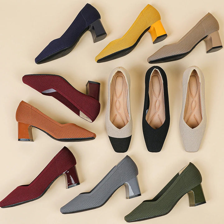 Opal Block Heels