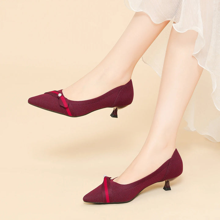 Lily Ribbon Heels